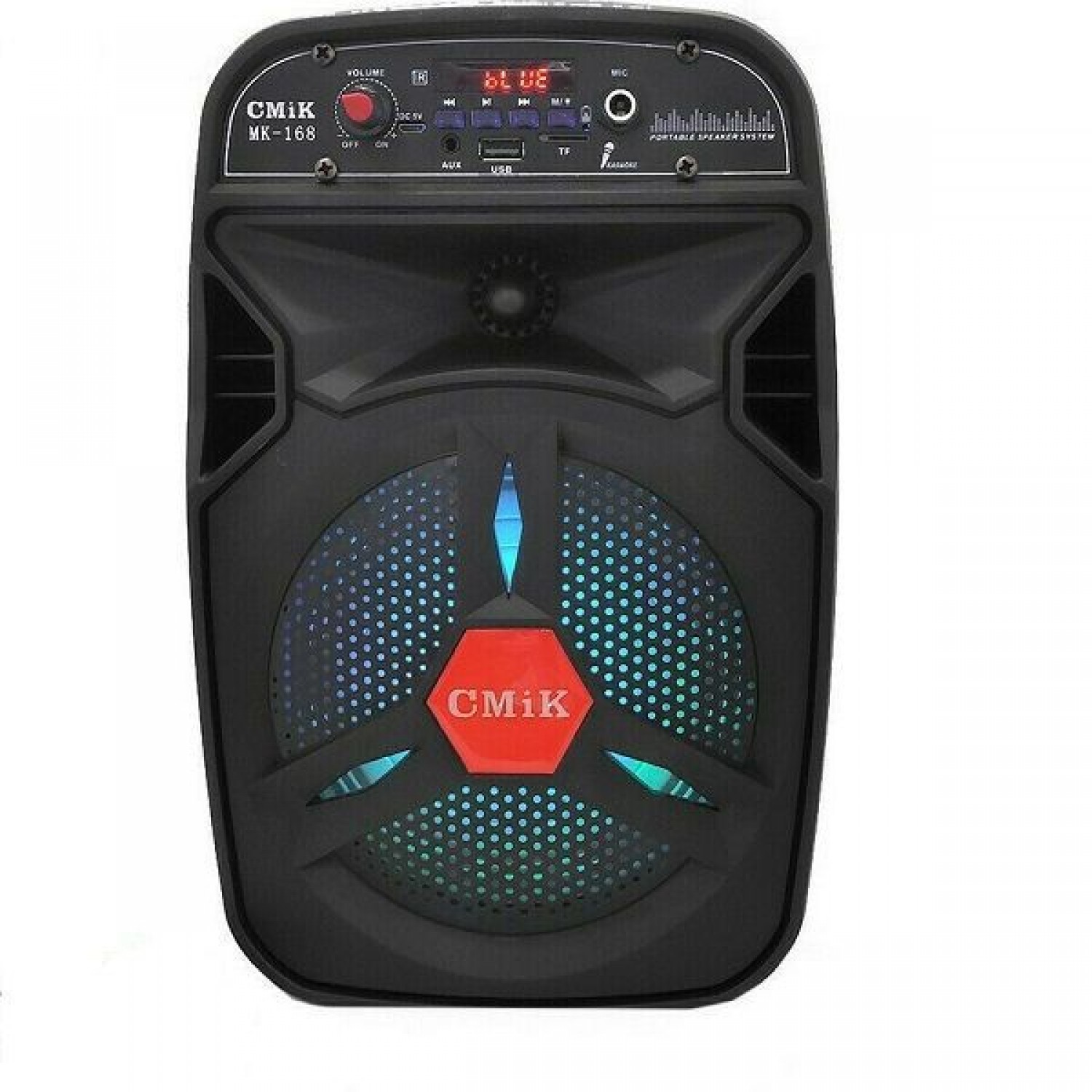 Ηχείο με λειτουργία Karaoke Cmik MK-168 σε Μαύρο Χρώμα