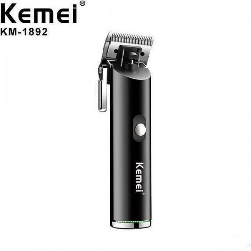 Kemei Επαναφορτιζόμενη Κουρευτική Μηχανή Μαύρη KM-1892
