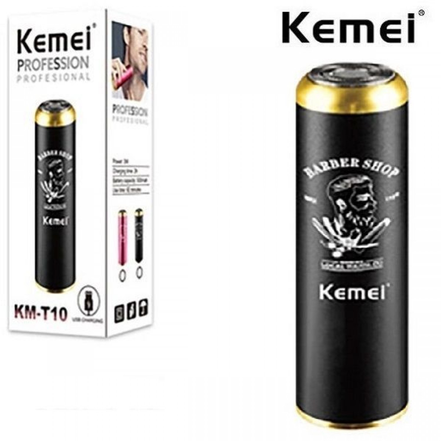 Kemei Ξυριστική Μηχανή Προσώπου Επαναφορτιζόμενη KM-T10