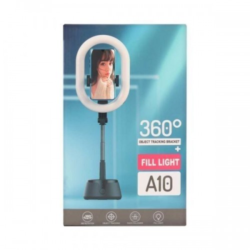 Ring Light 23.5cm 2900-6500K με Επιτραπέζια Βάση Στήριξης και Βάση για Κινητό R-A10