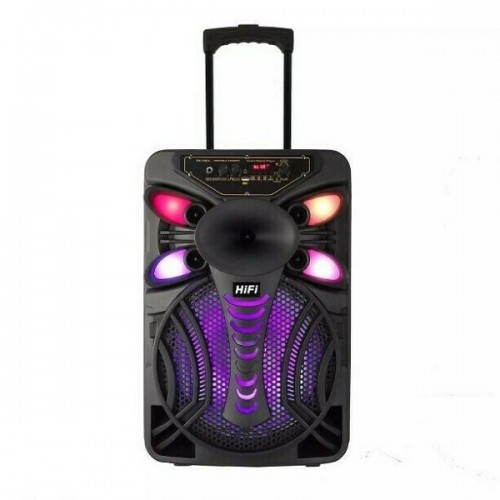 Σύστημα Karaoke με Ενσύρματo Μικρόφωνo RX-1221A σε Μαύρο Χρώμα
