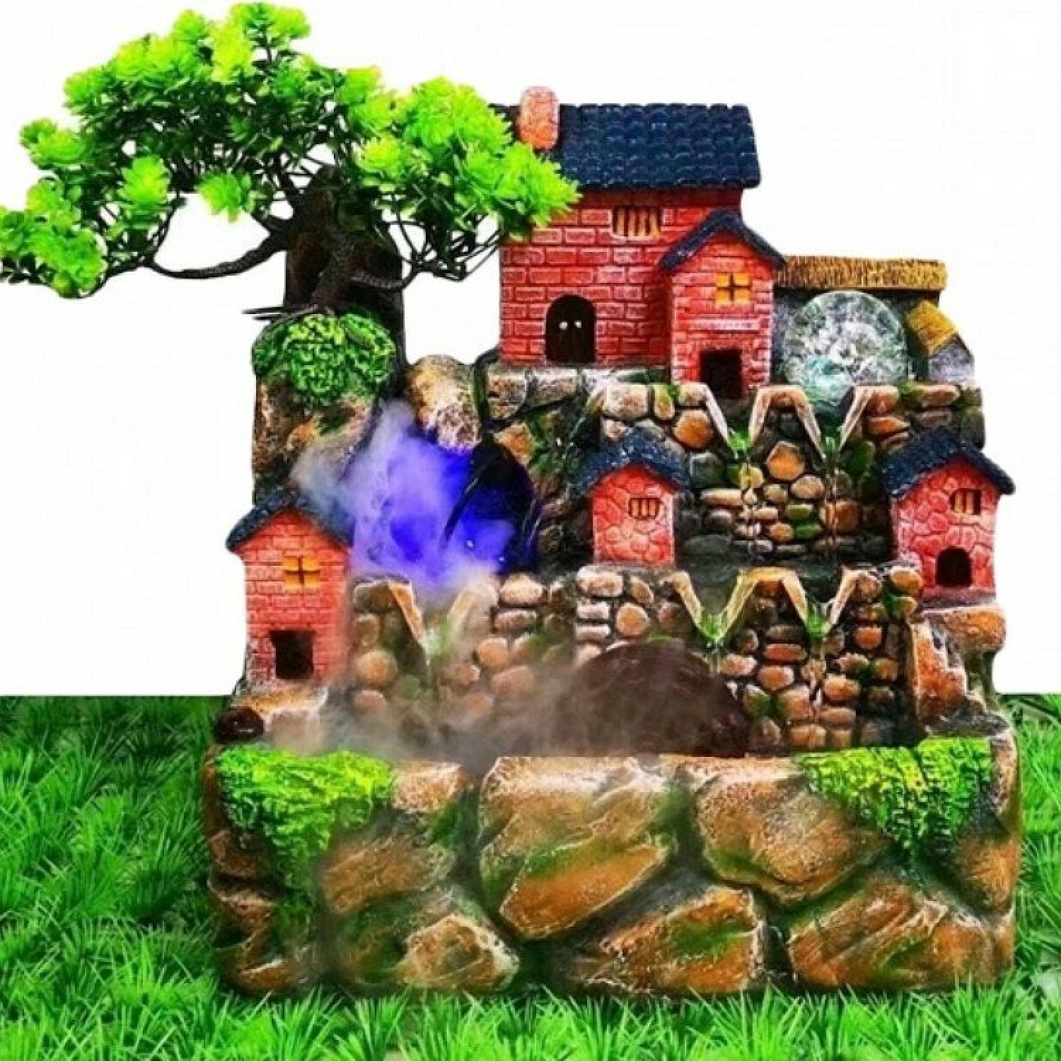 Διακοσμητικό Συντριβάνι Feng Shui με Τρεχούμενο Νερό 30x20x31cm 81261
