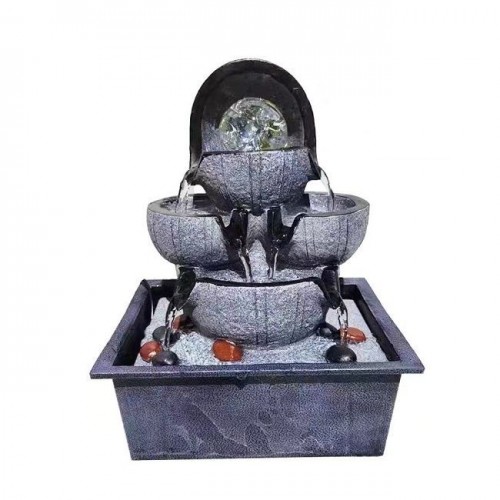 Διακοσμητικό Συντριβάνι Feng Shui με Τρεχούμενο Νερό JX1967