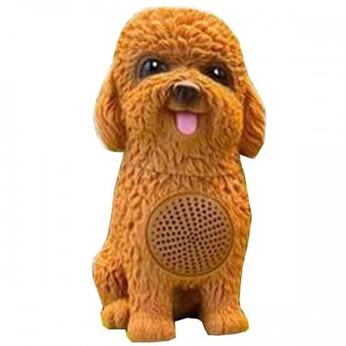 Dog Ηχείο Bluetooth με Ραδιόφωνο και Διάρκεια Μπαταρίας έως 4 ώρες Καφέ CH-M238