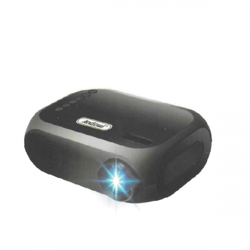Projector Mini Led 800Lumens,1920×1080 FHD Hdmi / vga / usb / av / sd / Μαύρο Andowl QHD100 Home