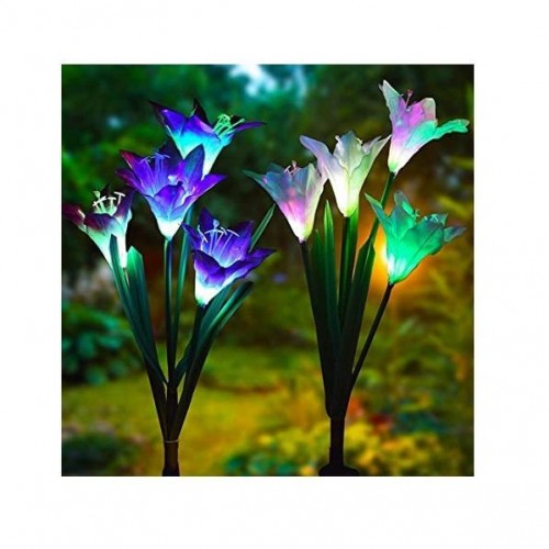 solar garden flower light SG-00