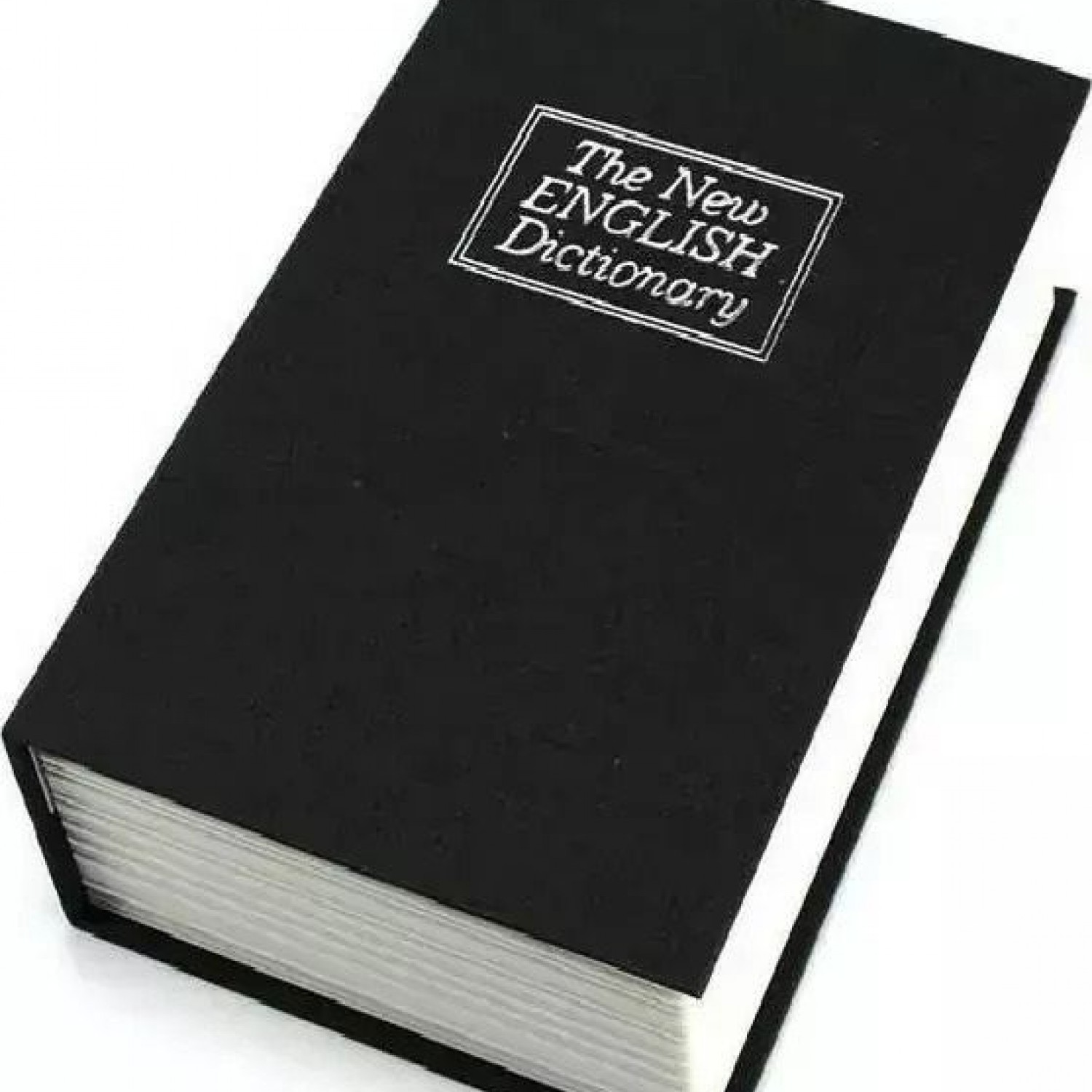 Βιβλίο Χρηματοκιβώτιο Με Κλειδαριά The New English Dictionary Μαύρο KBS-802