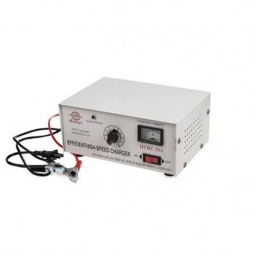 Αυτόματος Φορτιστής Μπαταρίας 6V + 12V 20Α Αυτοκινήτου + Μηχανής HYKC-20A