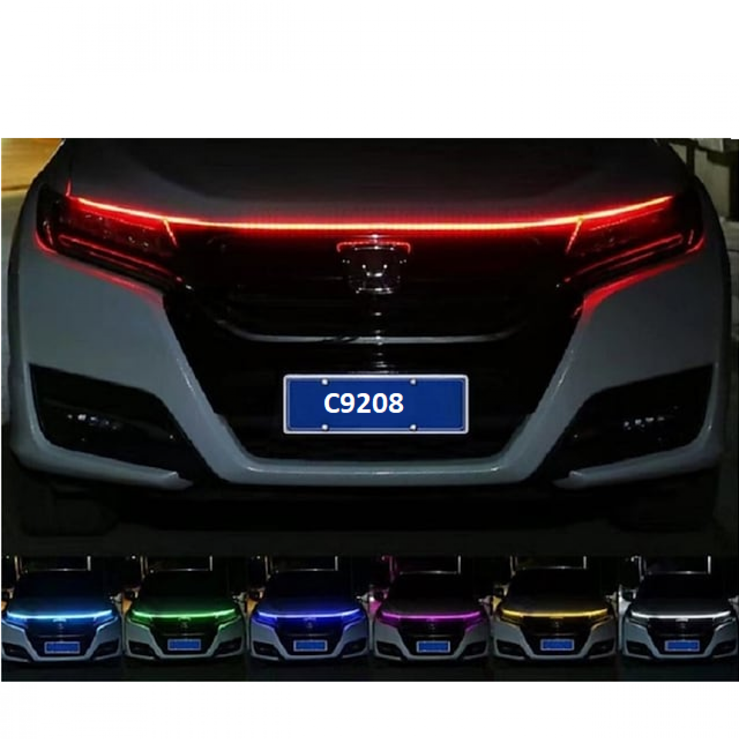 Led Ταινία Διακοσμητική Για το Καπό του Αυτοκινήτου 4000lm SMD LED 50W C9208