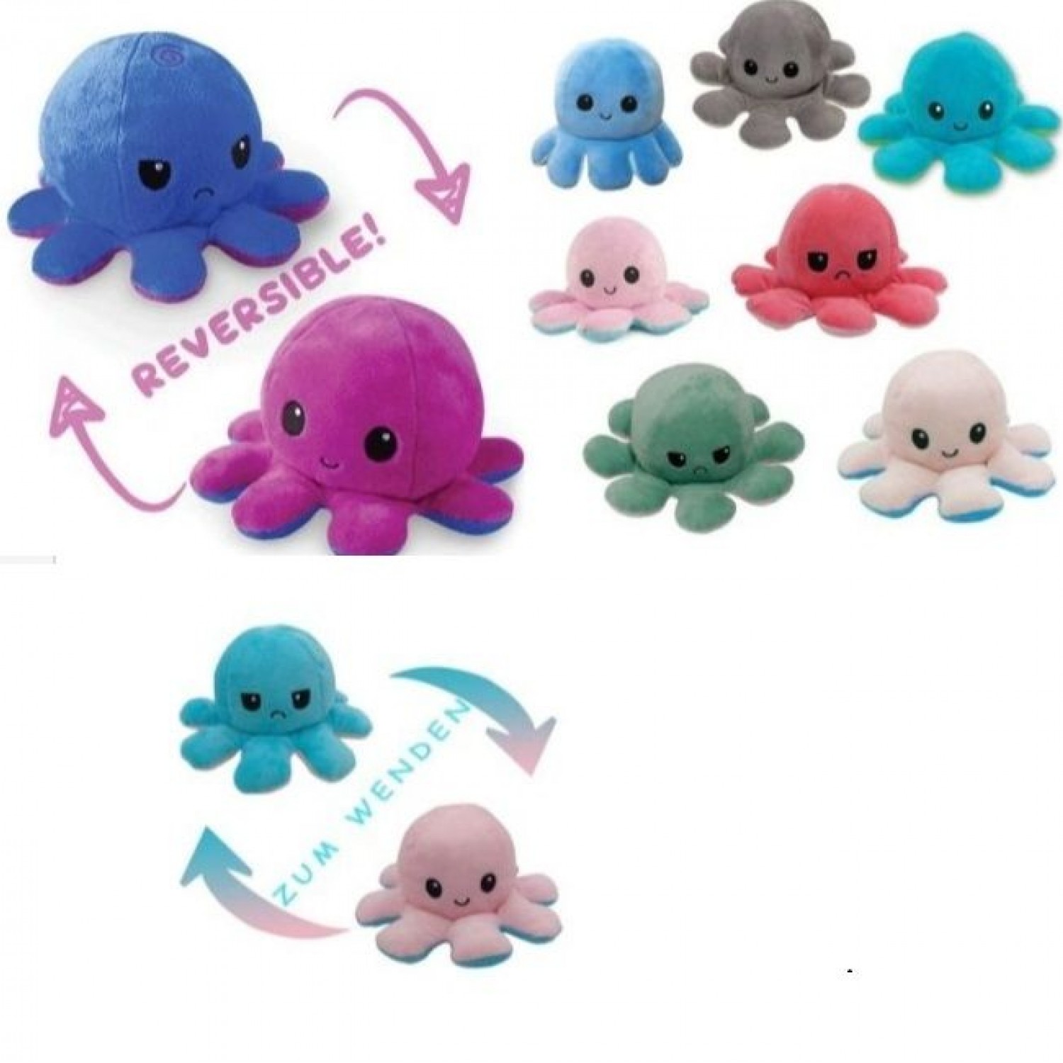 Λούτρινο Reversible Octopus