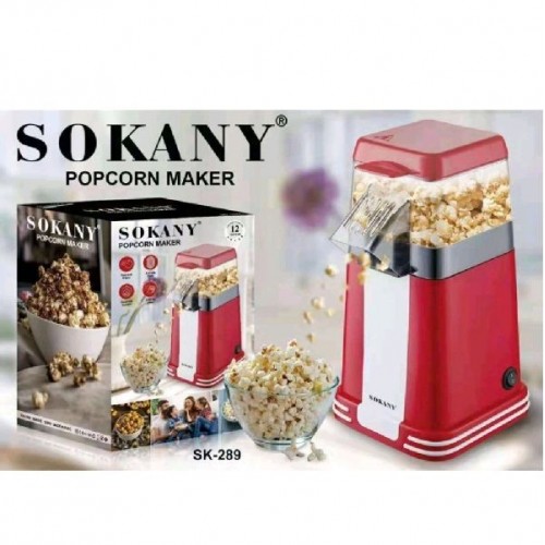 Sokany SK-289 Μηχανή Ποπ-Κορν Ζεστού Αέρα 1200W