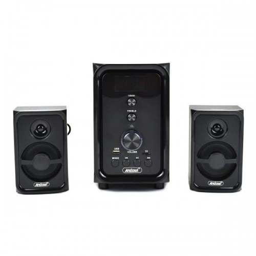 Ηχεία Υπολογιστή 2.1 1000W PMPO με Bluetooth - USB - MicroSD & Τηλεχειριστήριο Andowl Q-YX107T