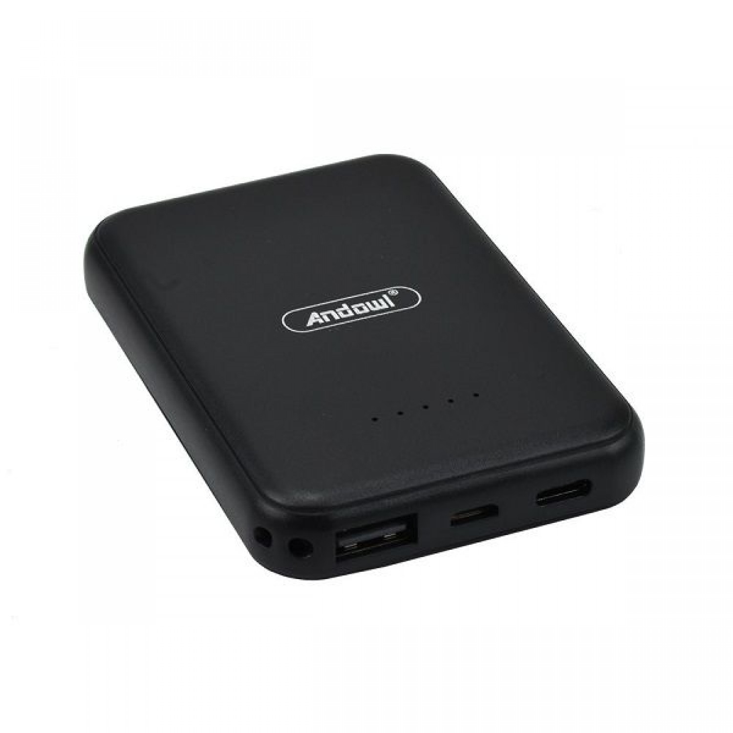 Power Bank 6000mAh MagSafe με Θύρα USB-A και Θύρα USB-C Μαύρο Andowl