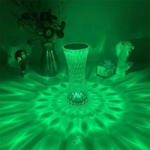 Διακοσμητικό Επιτραπέζιο Φωτιστικό LED "Crystal Touch" Andowl Q-TL151
