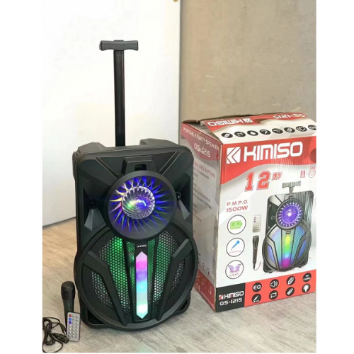 KIMISO QS-1215 Ηχείο Καραόκε με Μικρόφωνο