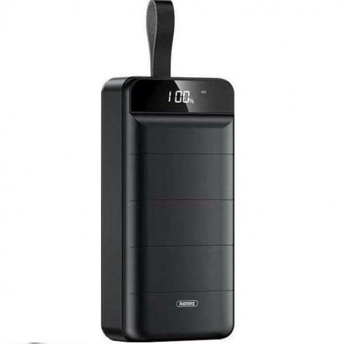 Remax RPP-185 Power Bank 50000mAh με 3 Θύρες USB-A Μαύρο & Λευκό