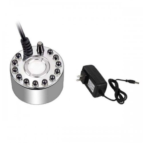 Συσκευή Εφέ Ομίχλης Mist Light με LED Φωτισμό - Υγραντήρας Ατμού Νεφελοποιητής Αρωματοθεραπείας Νερού με Τεχνολογία Υπερήχων 33654675