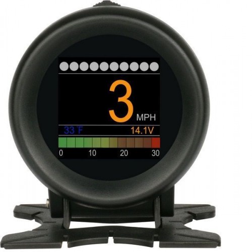 Autool X60 OBD Ψηφιακό Όργανο Θερμοκρασίας Νερού Ταχύμετρο Βολτόμετρο Αυτοκινήτου