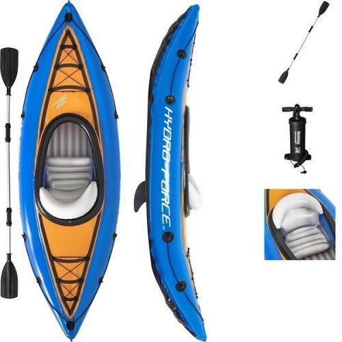 Bestway Hydro Force 65115 Φουσκωτό Kayak Θαλάσσης 1 Ατόμου Μπλε