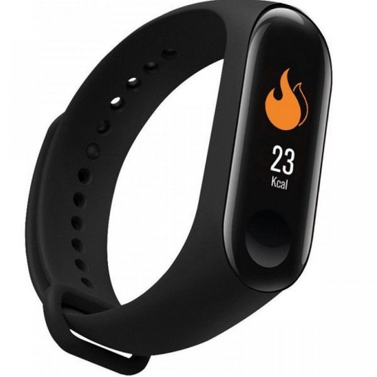 M3 Activity Tracker με Παλμογράφο Μαύρο