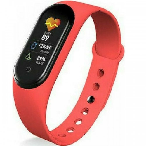 Activity Tracker με Παλμογράφο M5 Κόκκινο