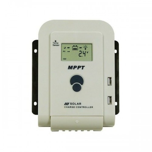 SYP-2007 Ρυθμιστής Φόρτισης MPPT 24V 20A Μαύρο Χρώμα