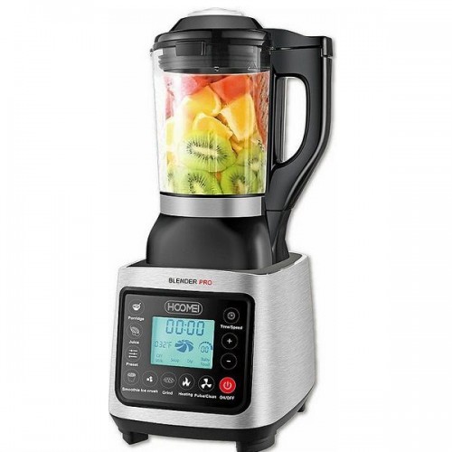 Hoomei HM-6795 Μπλέντερ για Smoothies με Γυάλινη Κανάτα 1.75lt 1400W Γκρι