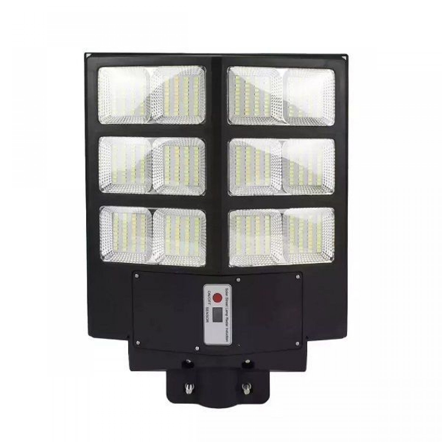 Ηλιακός Προβολέας 480LED Αλουμινίου 600W IP67 FOYU – Μαύρο