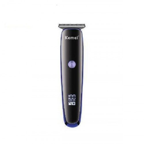 Kemei KM-828 Επαναφορτιζόμενη Κουρευτική Μηχανή Μαύρη
