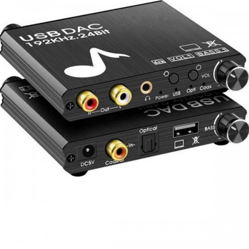 Μετατροπέας Coaxial / Toslink / USB-A female σε RCA female Andowl
