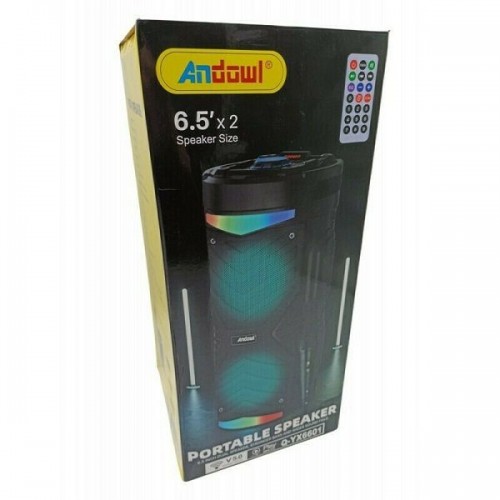 Ηχείο λειτουργία Karaoke σε Μαύρο Χρώμα Andowl Q-YX6601