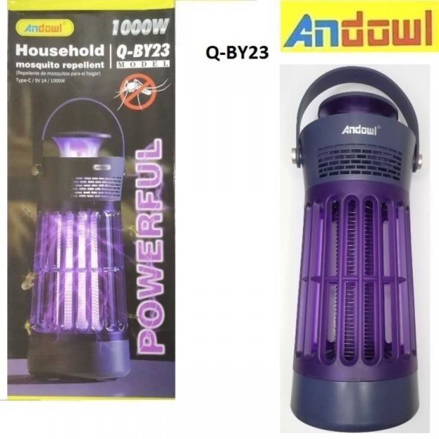 Εντομοπαγίδα Ηλεκτρική 10W Andowl
