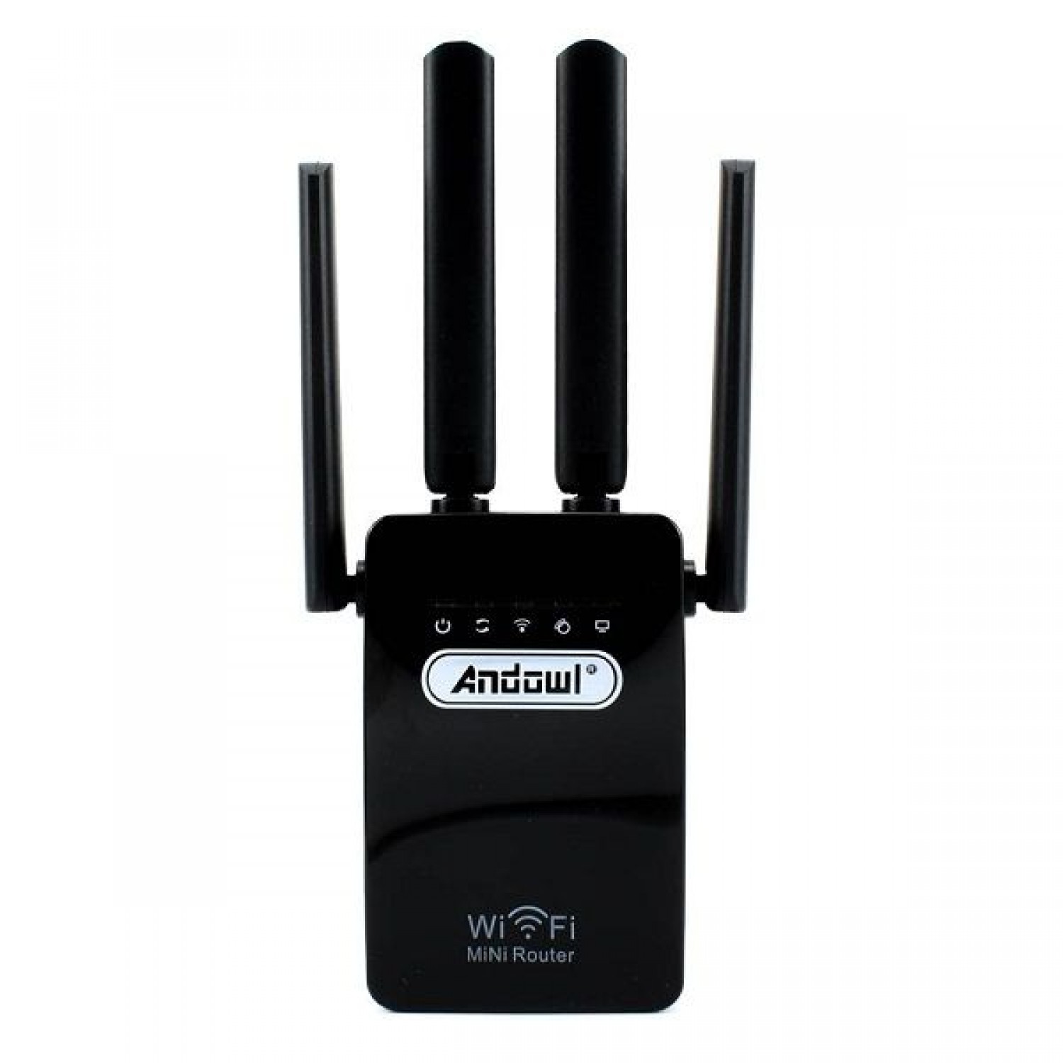 Extender WiFi Single Band (2.4GHz) 300Mbps με 2 Θύρες Ethernet Andowl Q-T83