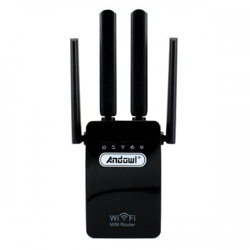Extender WiFi Single Band (2.4GHz) 300Mbps με 2 Θύρες Ethernet Andowl Q-T83