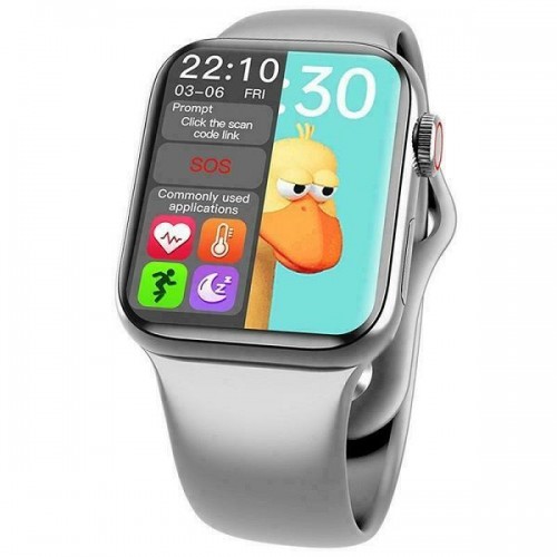 HW12 40mm Smartwatch (Ασημί)