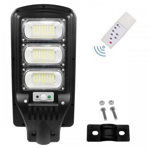 Jortan Ηλιακό Φωτιστικό Δρόμου 150W 11520lm με Αισθητήρα