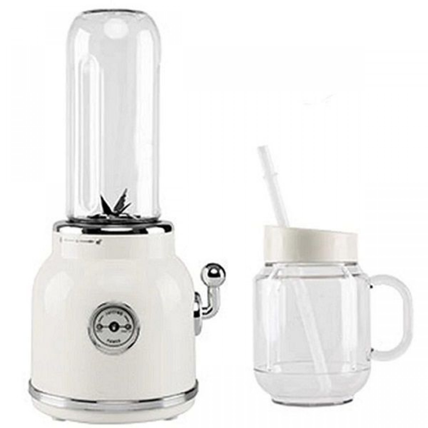 Μπλέντερ για Smoothies 0.6lt 300W Λευκό