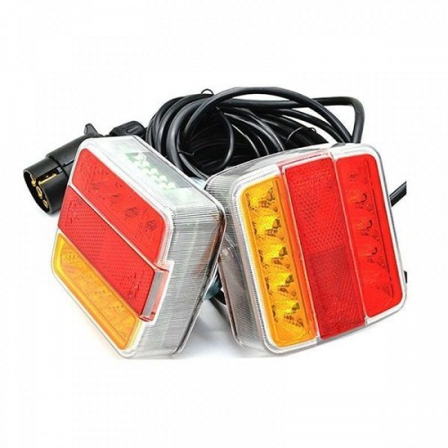 Σετ Φώτα Τρέιλερ LED με Μαγνήτη 12/24V 68682-1 2τμχ