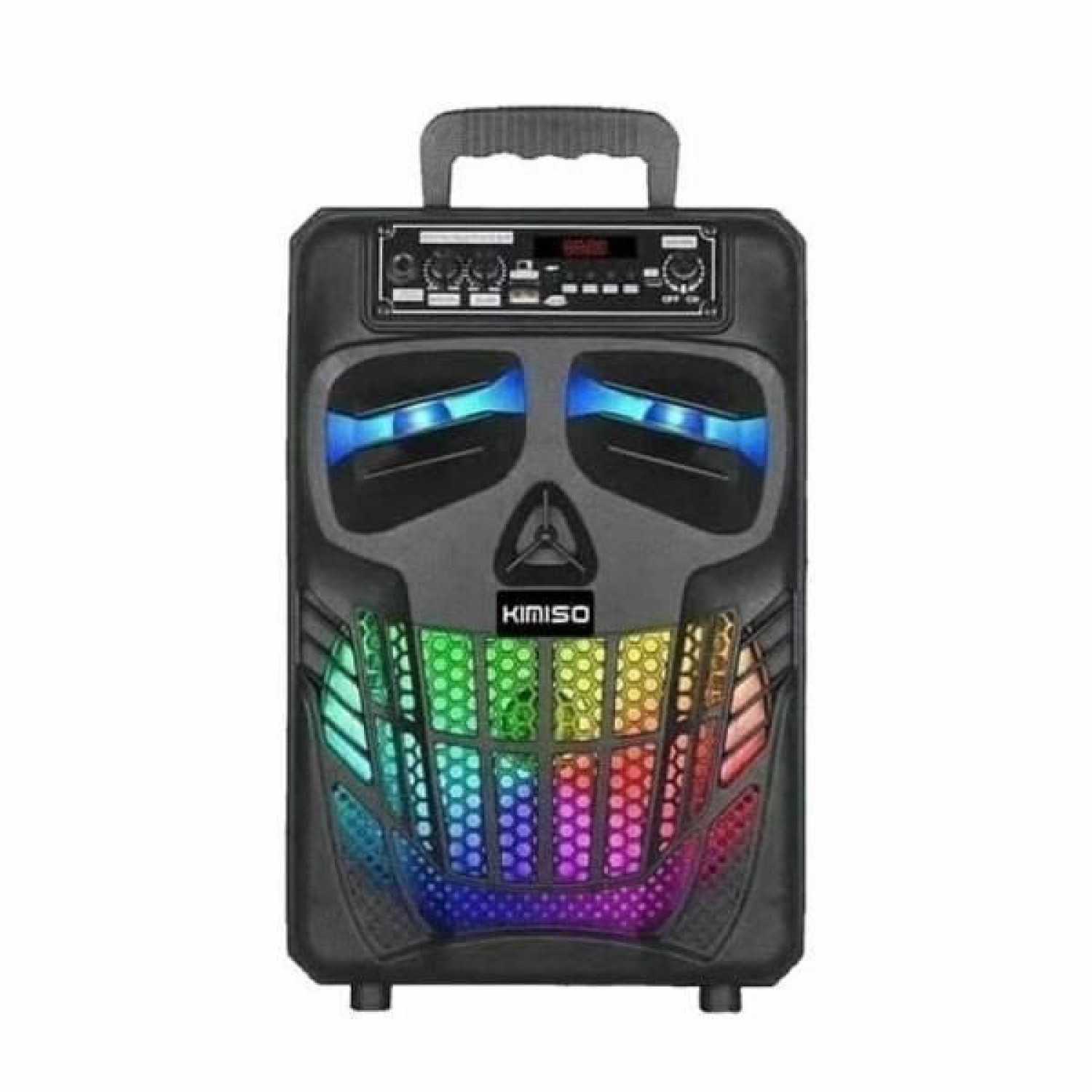 Σύστημα Karaoke με Ενσύρματo Μικρόφωνo Kimiso QS-7801 σε Μαύρο Χρώμα