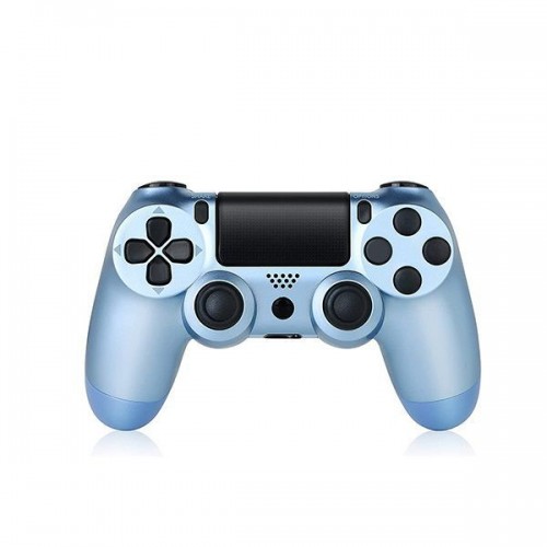 Doubleshock Ασύρματο Gamepad για PS4 Titanium Blue