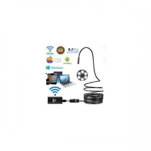 Ενδοσκοπική Κάμερα Αδιάβροχη HD720P με κουτί WiFi για Android, Ios, Σύστημα Windows και Καλώδιο 5 m YPC99