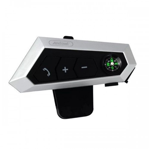 Ενδοεπικοινωνία Μονή για Κράνος Μηχανής με Bluetooth Andowl Q-MT25