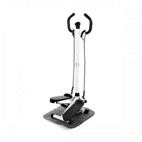 Mini stepper με λάστιχα εκγύμνασης- Πολυόργανο
