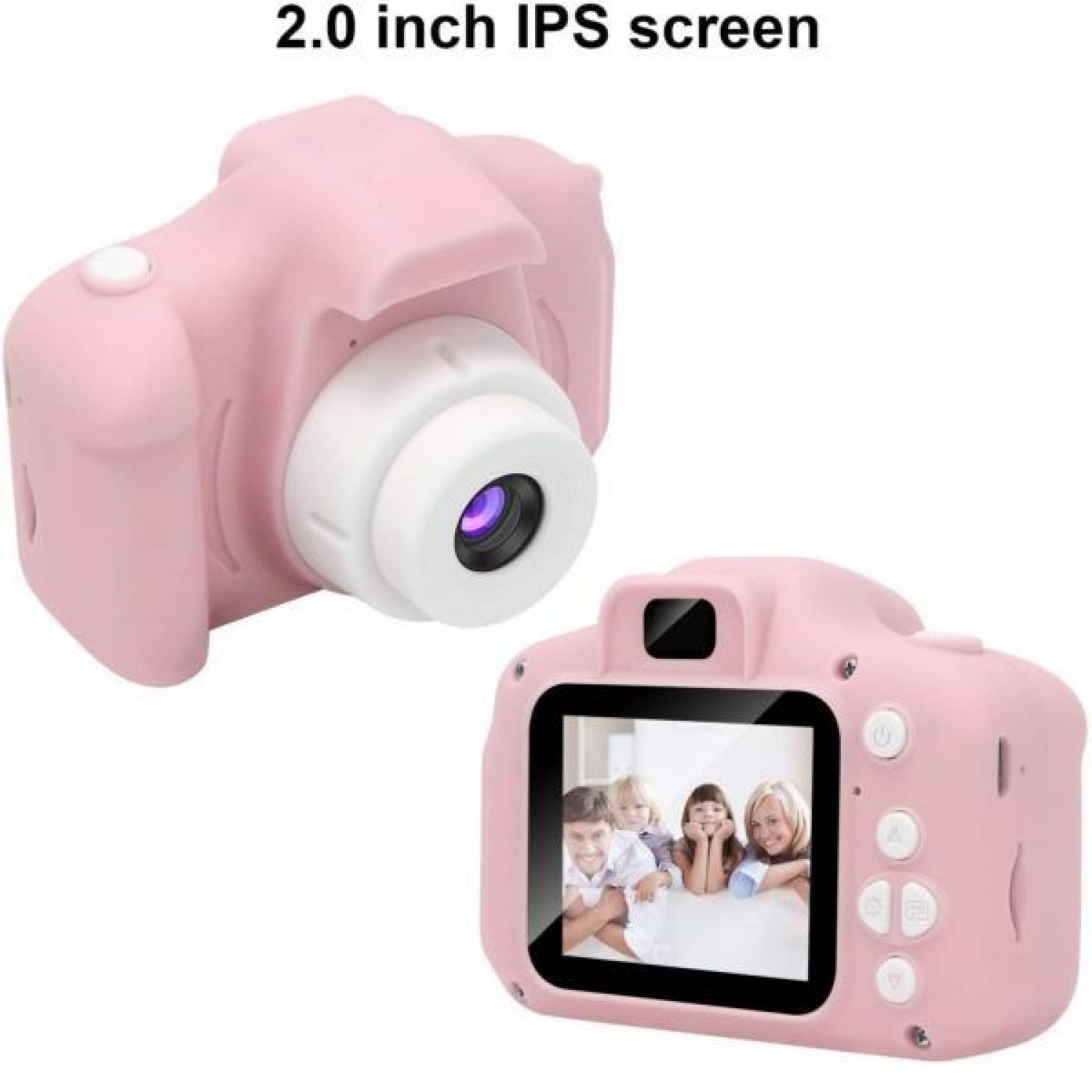 Φωτογραφική Μηχανή Compact 3MP με Οθόνη 2" Ροζ X200 - 881650