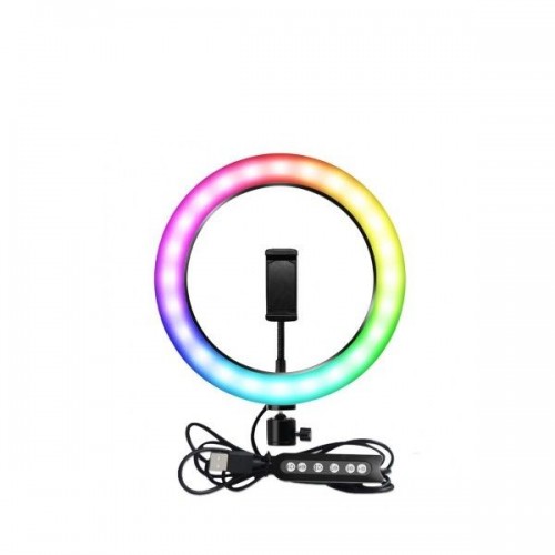 RGB Ring Light 36cm 3200-5600K με Βάση για Κινητό