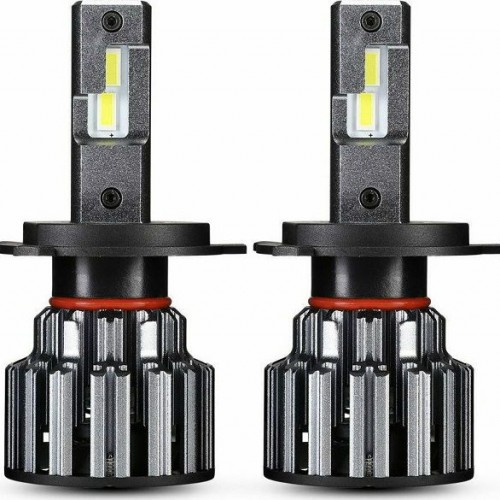 Λάμπες Αυτοκινήτου H4 LED NovSight 6000K Ψυχρό Λευκό 12-24V 70W 2τμχ A397-F03-H4