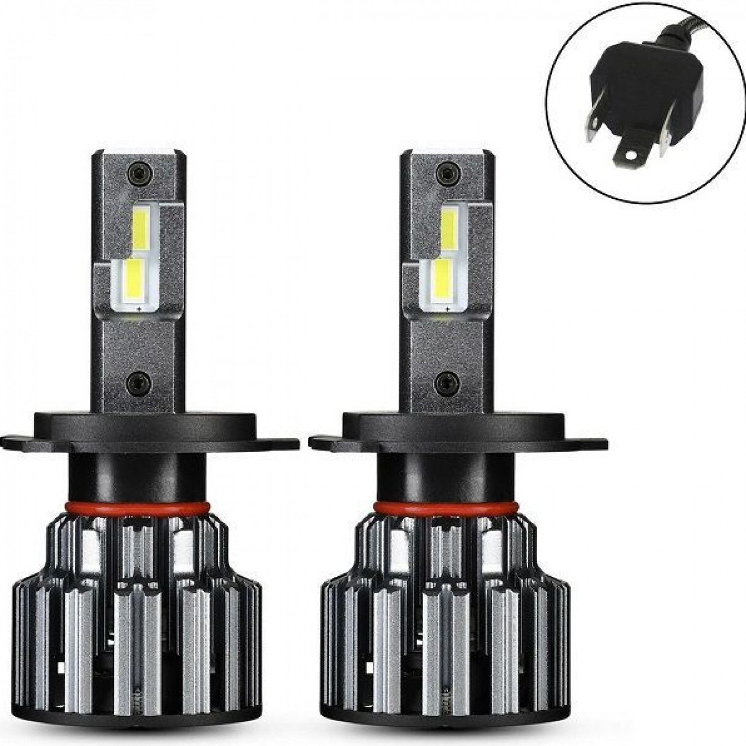Λάμπες Αυτοκινήτου NovSight N39 H4 LED 6000K Ψυχρό Λευκό 12V 72W 2τμχ
