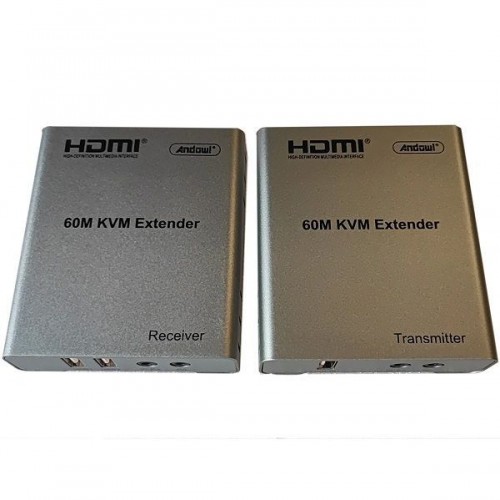 KVM Extender 4K 60m HDTV Andowl Q-HD1500