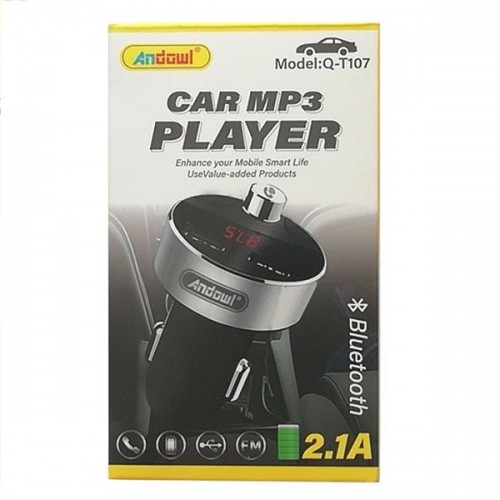 Transmitter Αυτοκινήτου FM με Bluetooth / USB Andowl