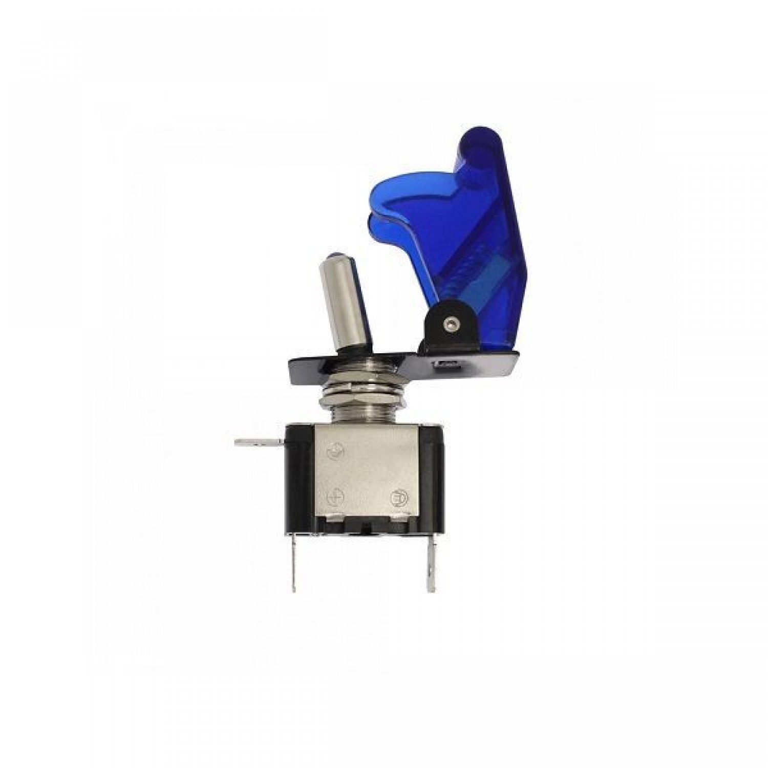 Διακόπτης Αεροπορικού Τύπου On – Off 2 Pins 12V XM-W11054-1 Μπλε